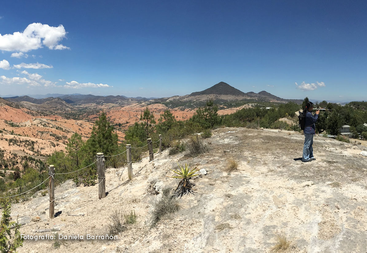 El paisaje de la Mixteca Alta Oaxaqueña