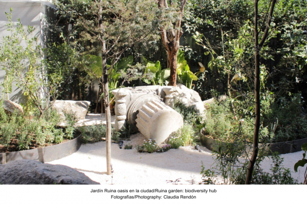 Ruin: landscape, gastronomy and urban oasis design