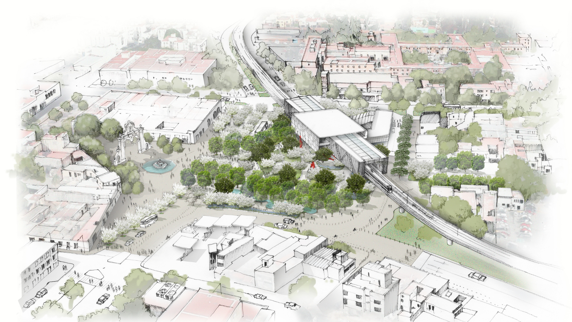 Zapopan Centro Station Plaza